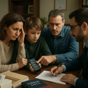 ¿Puedo grabar a mi hijo como prueba de acoso?