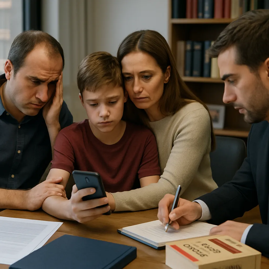 ¿Cómo actuar si el acosador tiene padres separados?
