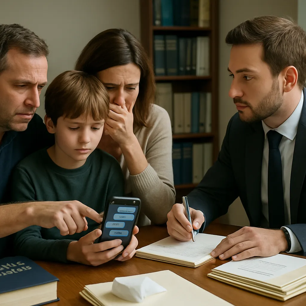 ¿Puede un juez imponer terapia familiar a los padres del acosador?