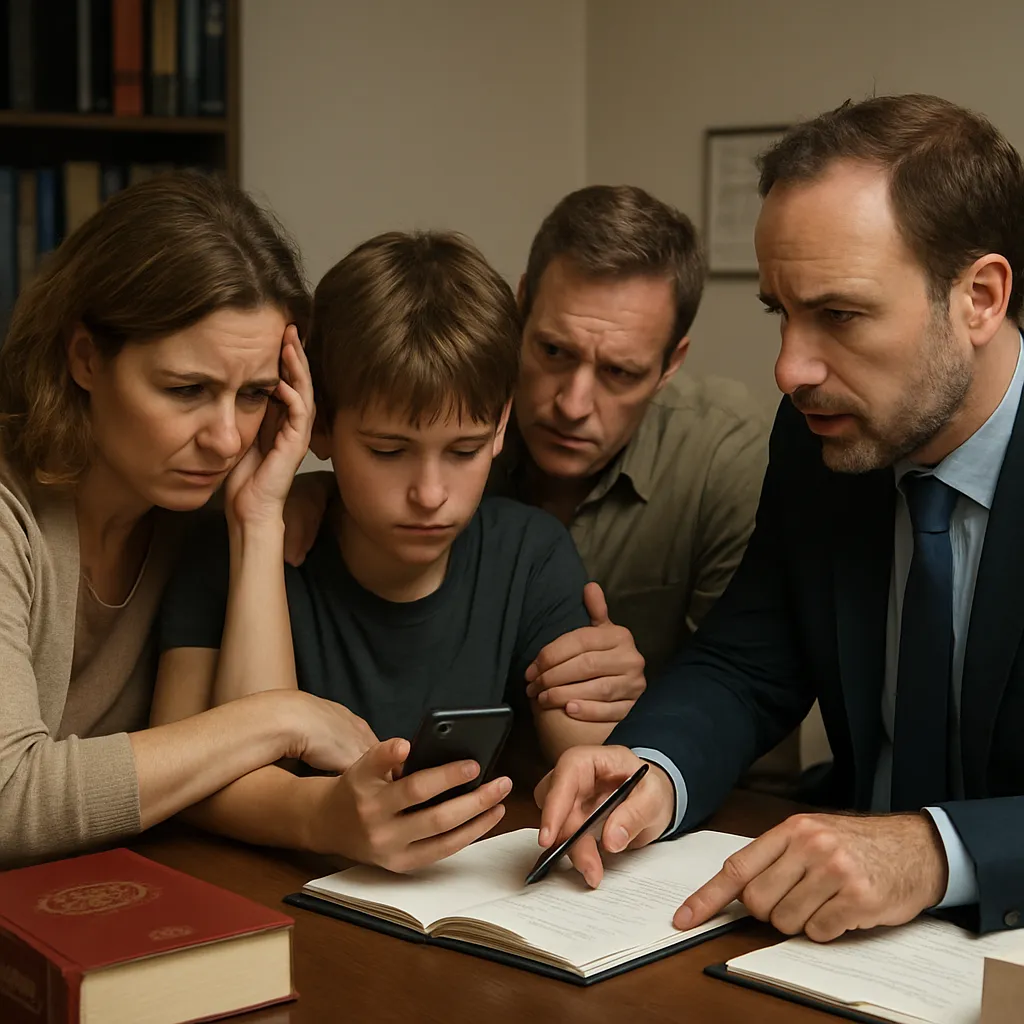 ¿Cómo toma declaración la policía a un menor víctima?