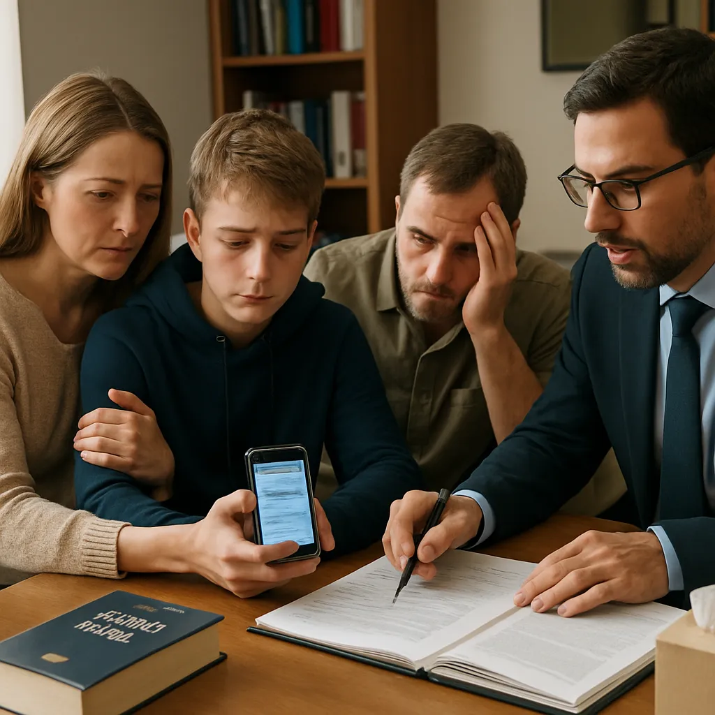 ¿Pueden interrogar a un menor sin sus padres?